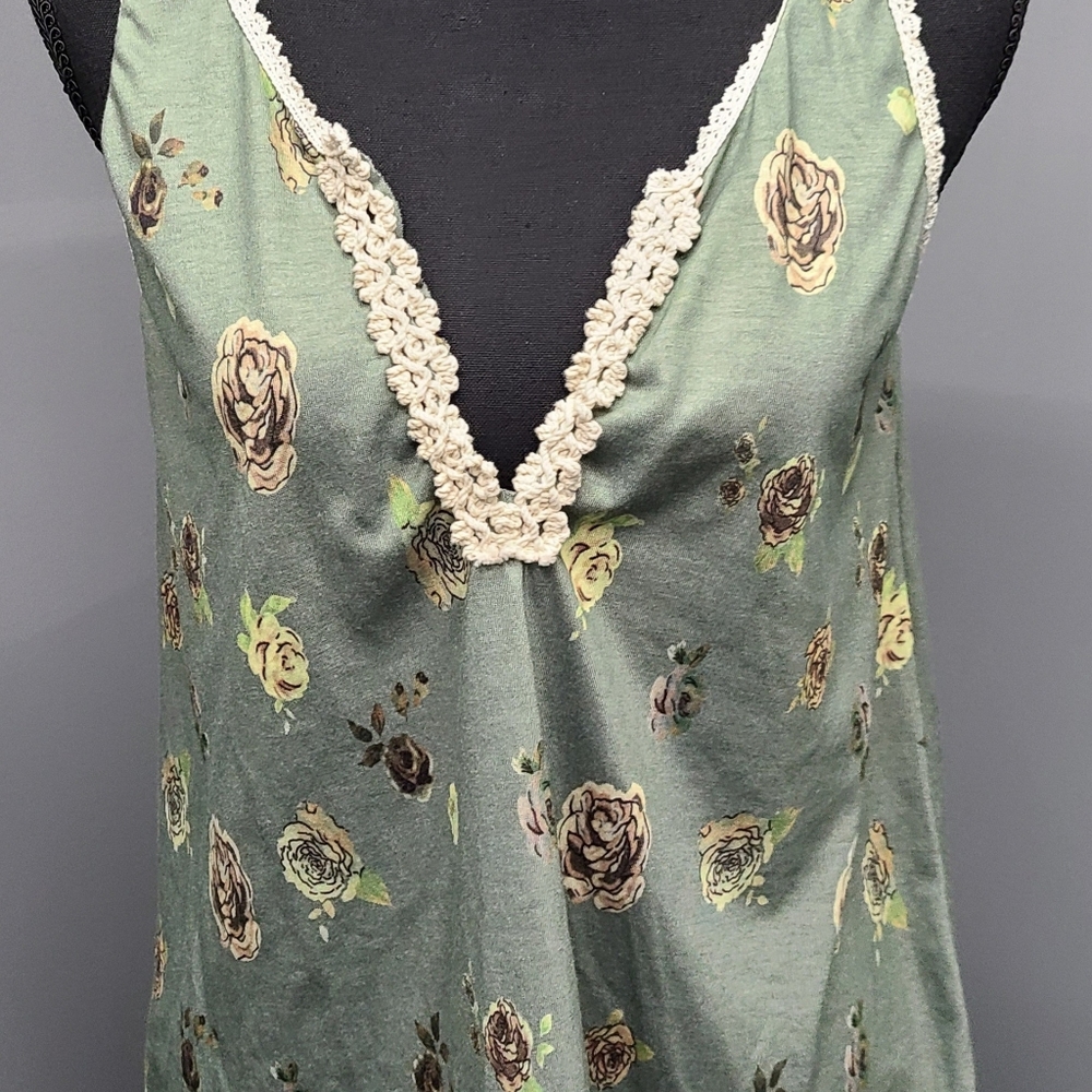 FLORAL PRINT TANK TOP - Picture 3 of 5